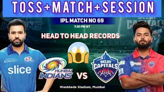 MI VS DC Toss Prediction / Match Prediction Who Will Won The Toss And Match / N Expert Prediction