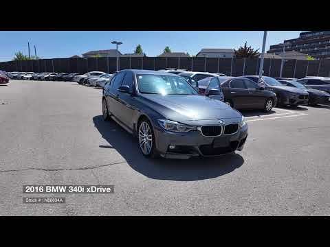 2016 BMW 3 Series 4dr Sdn 340i xDrive AWD for sale at Ken Shaw Toyota in Toronto, ON