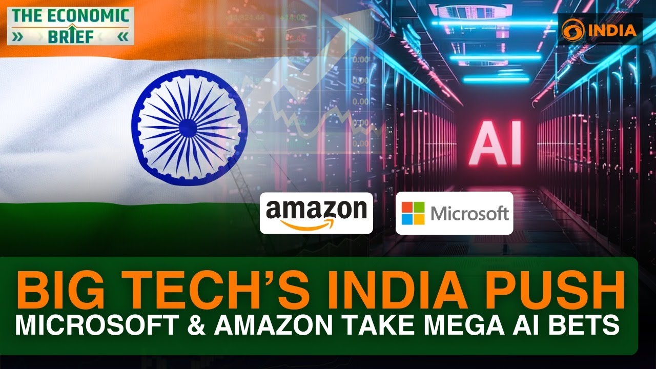 Global tech giants' India push accelerates with mega investments from Microsoft and Amazon