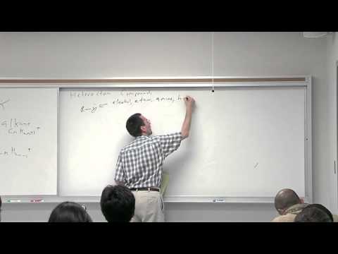 ケム 203有機分光学講義06.アルカン、アルケン、ヘテロ原子とカルボニル化合物 (Chem 203. Organic Spectroscopy. Lecture 06. Alkanes, Alkenes, Heteroatom and Carbonyl Compounds)