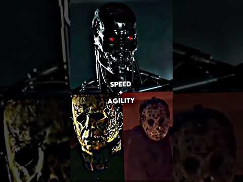 Terminator T-800 Vs Michael and Jason | Battle #alightmotion #edit #shorts