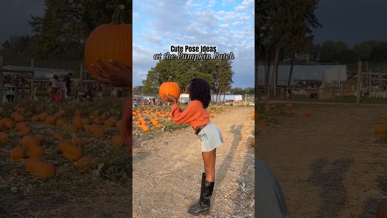 Cute & Easy Pumpkin Patch Photo Ideas! 🍂🎃