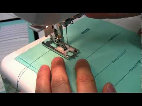 Instructions on buttonhole sewing machines