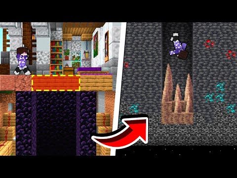 TROLEI MEU AMIGO COM UM CHÃO FALSO NO MINECRAFT