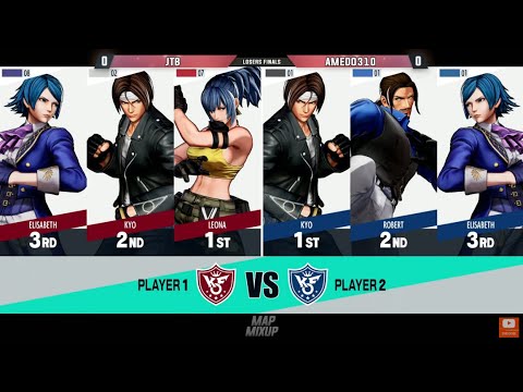 MAP Mixup 7 KOFXV Losers Finals - JTB Vs. Amedo310 - King of Fighters XV