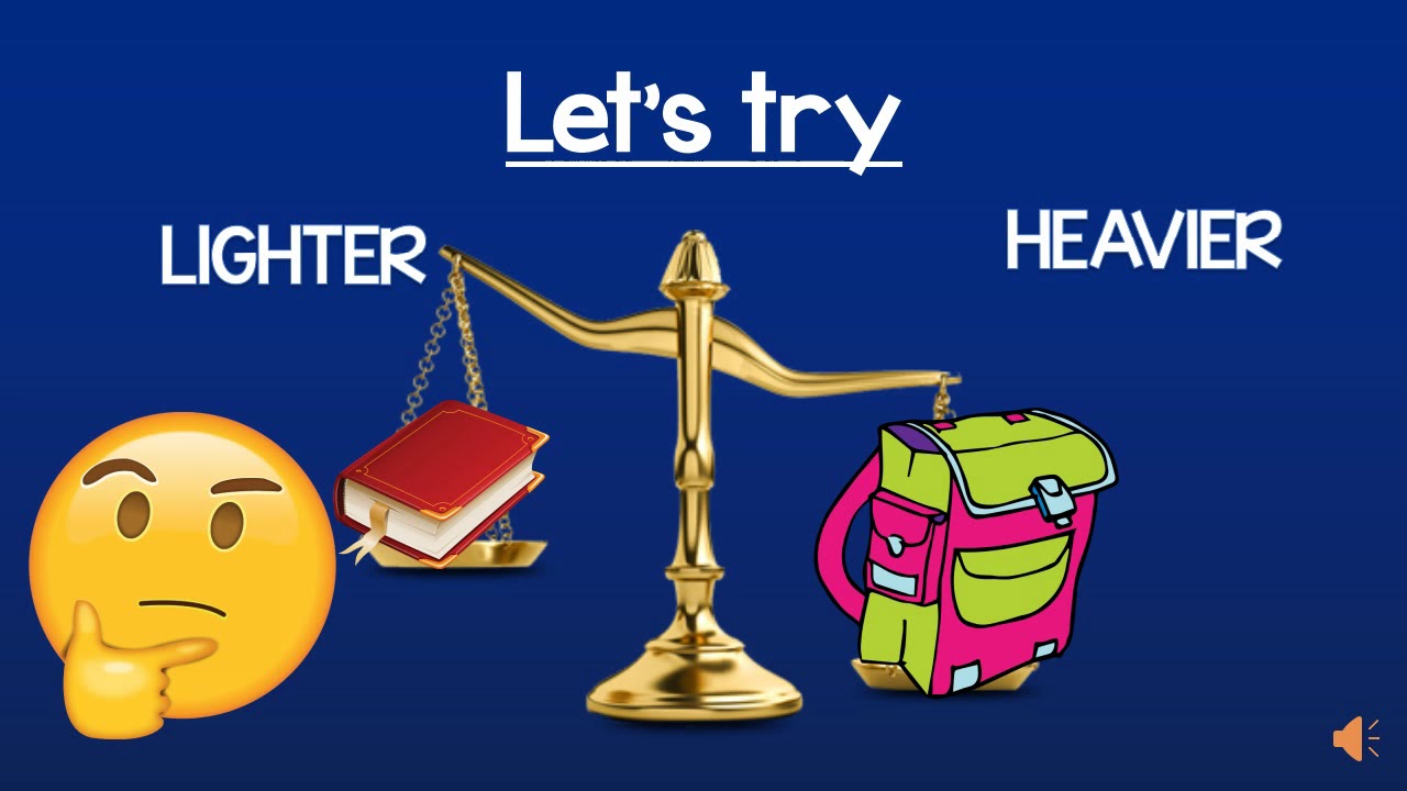 Weight - Comparing Things