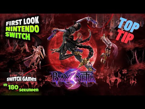 Bayonetta 3 | TOP Action | Nintendo Switch Games in 180 Sekunden | First Look