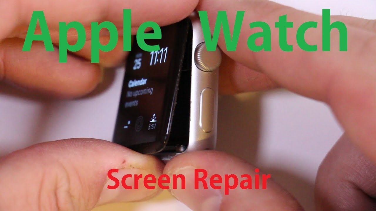 Apple Watch Screen Fix And Battery Replacement Repair Video