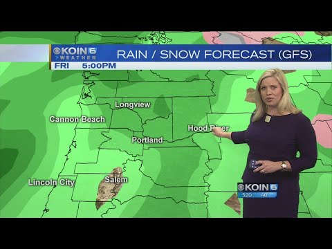 5 p.m. Tuesday evening forecast KOIN 6 News Jan. 2, 2018