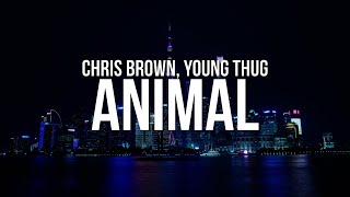 Chris Brown &amp; Young Thug - Animal (Lyrics)