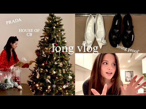 Christmas decorating  + Black Friday shopping