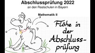Flöhe in der Abschlussprüfung Mathematik 2022 A3 HT Lösung (Parabel)