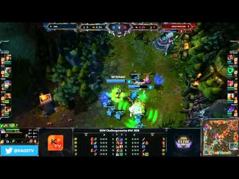 ONS Vs. Heavy Botlane Map 3 - RO8 - EUW Challenger Series #16