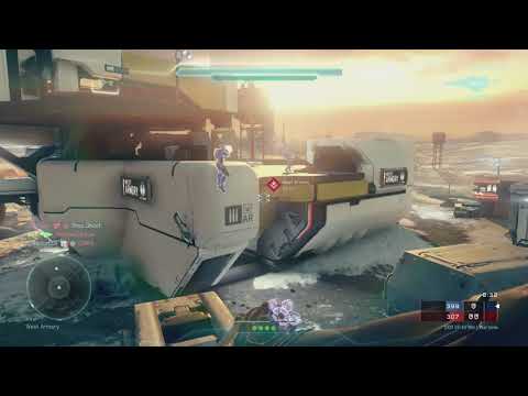 Halo 5 - Warzone on Skirmish at Darkstar 2's With Precellence vs 9's