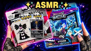 ASMR Opening Two Amazing Pokémon Products ✨