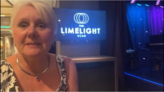 Review of Limelight Club, Menu. P&O Arvia Cruise Ship. 