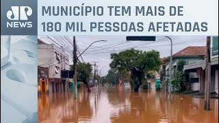 Mais de 50% do município de Canoas (RS) está submerso