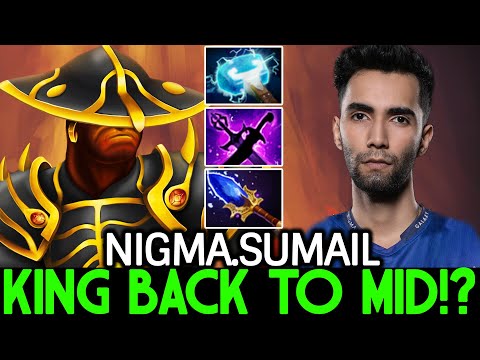 SUMAIL [Ember Spirit] King Back to Mid! New Pos2 Nigma? Dota 2