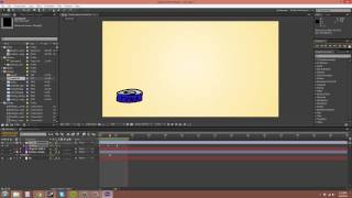 After Effects CS6 Tutorial - 21 - Keyframe Velocity and Easy Ease