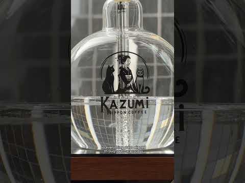 Kazumi Toki #kazumktoki #kazumicoffee #coffee #siphoncoffee #japanesecoffee #coffeebrewing