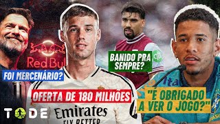 🚨 FA pede BANIMENTO VITALÍCIO de PAQUETÁ l COLE PALMER no REAL l A POLÊMICA de SAVINHO l KLOPP e+