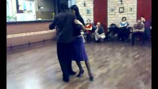 Tango de Salon con Silvio Grand y Mayra Galante, 1a parte