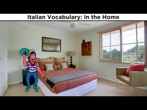 Italian Vocabulary: In the Living Room, Bedroom, and Bathroom