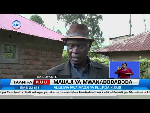 Familia yasaka haki baada ya mwanabodaboda Peter Orina kuuawa Kisii