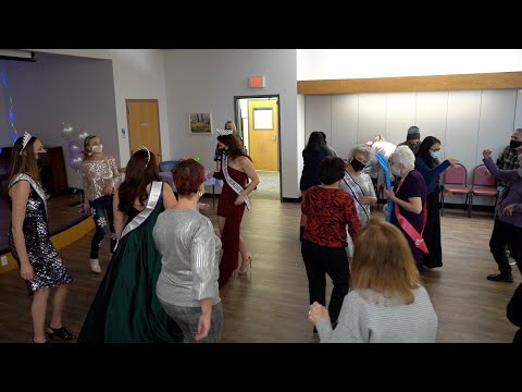 NJ International Pageant Contestants at the EB Senior Center