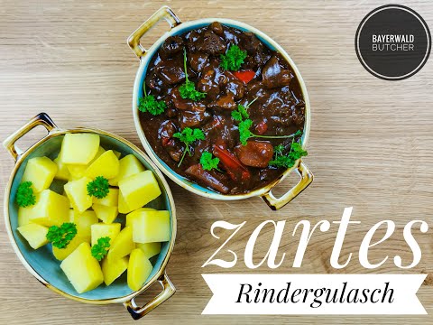 Saftiges Rindergulasch klassisch gekocht || BAYERWALD BUTCHER
