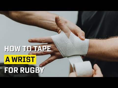 HOW TO TAPE YOUR WRIST FOR RUGBY - ELITE THERAPY