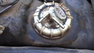 Replacing a ford ranger fuel pump (lifting bed)