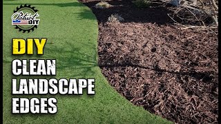 How The Pros Get CLEAN Landscape Edges!