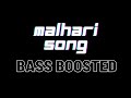 Malhari Song | Hindi | Bass Boosted | Bajirao Mastani | Bass of Zara