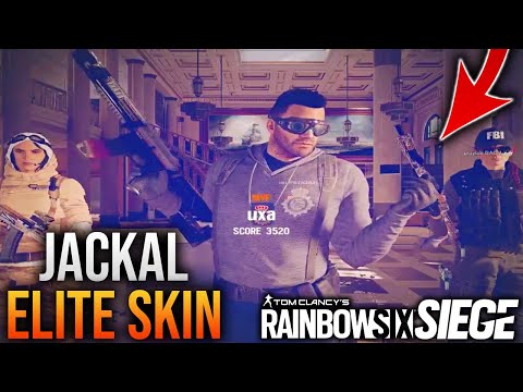 New Jackal Elite Skin Gameplay! *MVP Animation* - Rainbow Six Siege