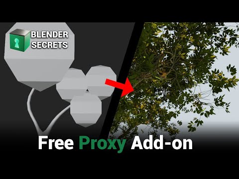 Blender Secrets - Free Proxy Addon
