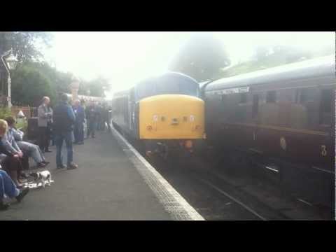 SVR DIESEL GALA 2012 CLASS 45 45133 LOOPING AT BRIDGNORTH