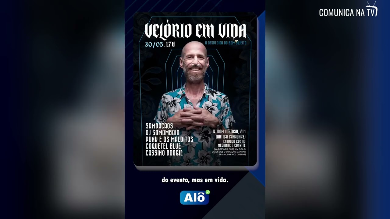 Advogado marca o próprio velório “em vida” e convite viraliza nas redes sociais 