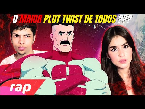 (DOIDEIRA!!!) Rap do Omni-Man (Invencível) - OLHEM PRO CÉU | NERD HITS -  REACT VT E LELE LIVES