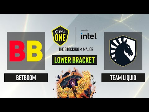 Dota2 - BetBoom Team vs. Team Liquid - Lower Bracket - Game 1 -  ESL One Stockholm 2022