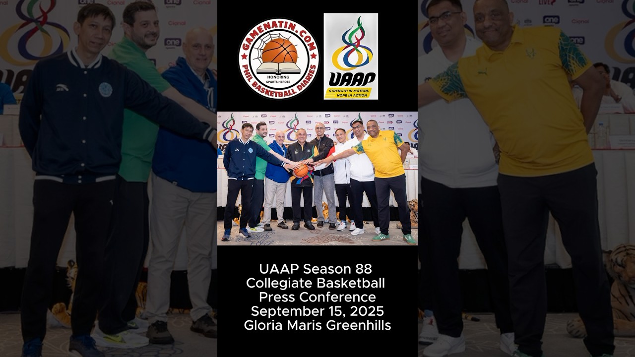 UAAP: Images from the press conference