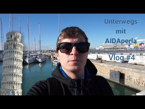 Auf eigene Faust nach Pisa | Unterwegs mit AIDAperla in Livorno | Vlog #4