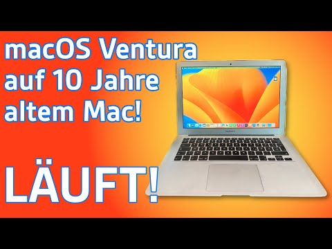 macOS Ventura auf 10 Jahre altem Mac | 4K