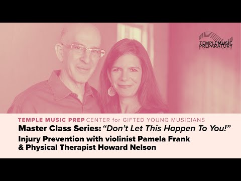 Center for Gifted Young Musicians Injury Prevention Master Class with violinist Pamela Frank