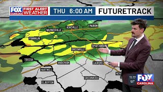 Warming trend continues into weekend, best rain chances Thursday