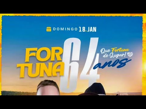 Damião Gomes Cantando Ao Vivo na cidade de Fortuna Maranhão 64 anos de emancipação dia 18/01/2026 