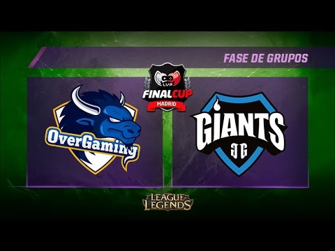 Overgaming vs Giants Underdoges - Mapa 1 - Fase de Grupos - FinalCup 9