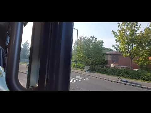 ROUTE VISUAL X12: Teesside Park to Middlesbrough On Volvo B7TL ALX400 LJ55 BTO 7416.
