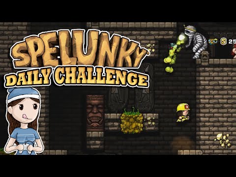 Spelunky Daily Challenge 10/22/2015 - You're kind of in the way.