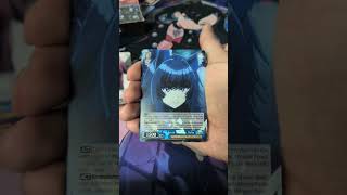 Weiss Schwarz Eminence in Shadow booster box part 1  #weissschwarz #eminenceinshadow #陰の実力者になりたくて